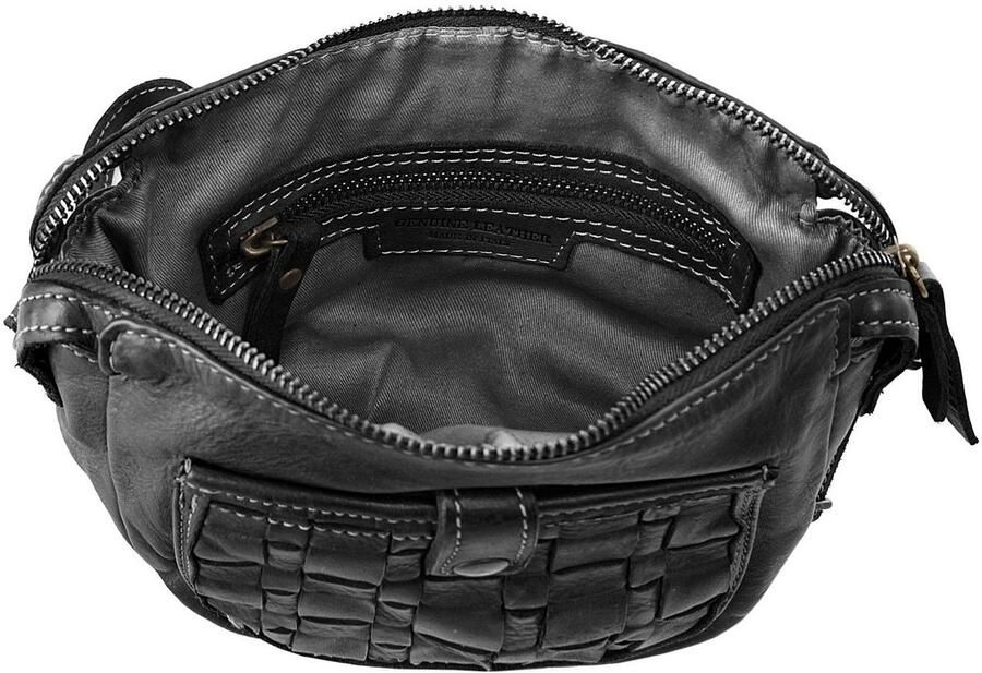 Cluty Schoudertas echt leer made in italy - Foto 3