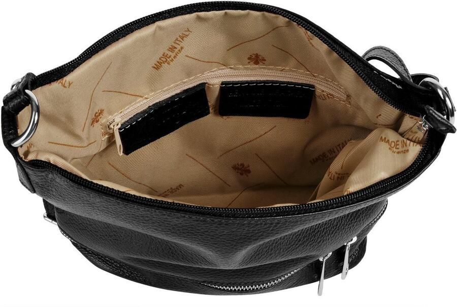 Cluty Schoudertas echt leer made in italy - Foto 3