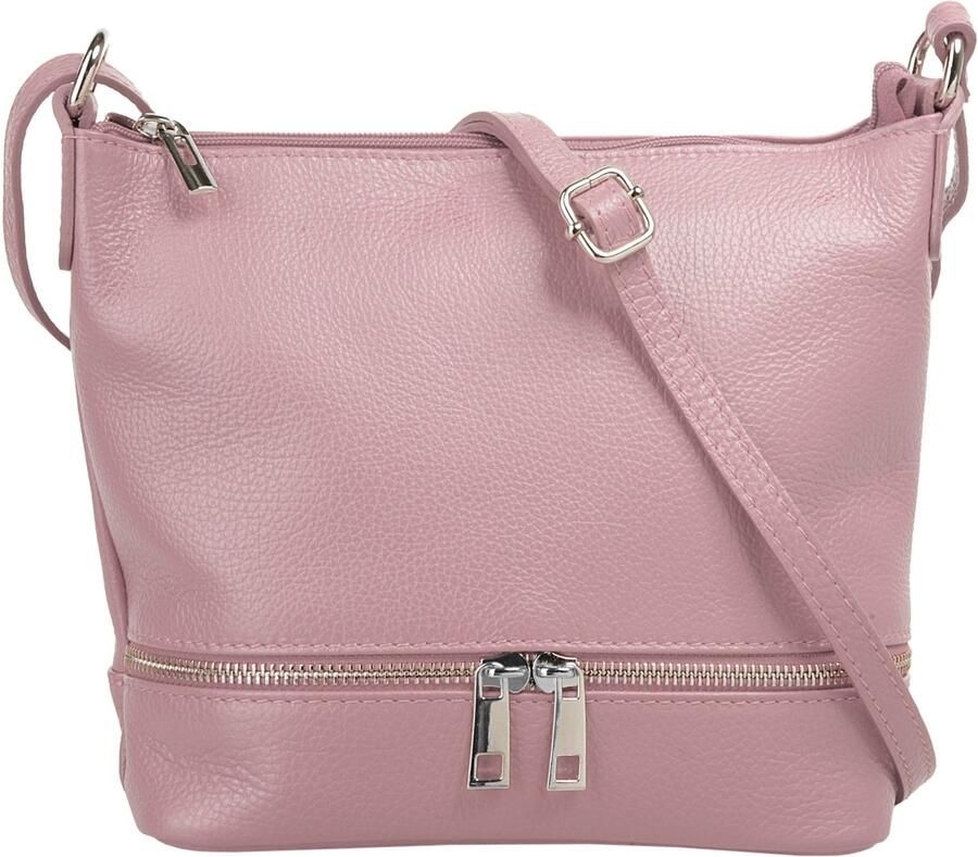 Cluty Schoudertas echt leer made in italy - Foto 7