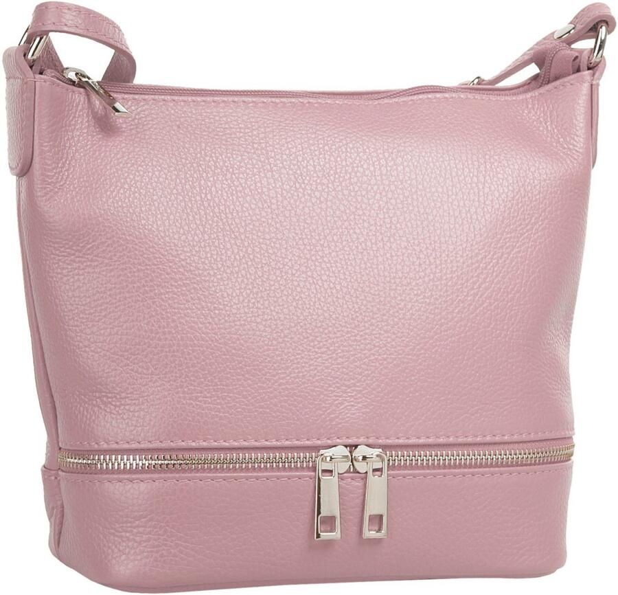 Cluty Schoudertas echt leer made in italy