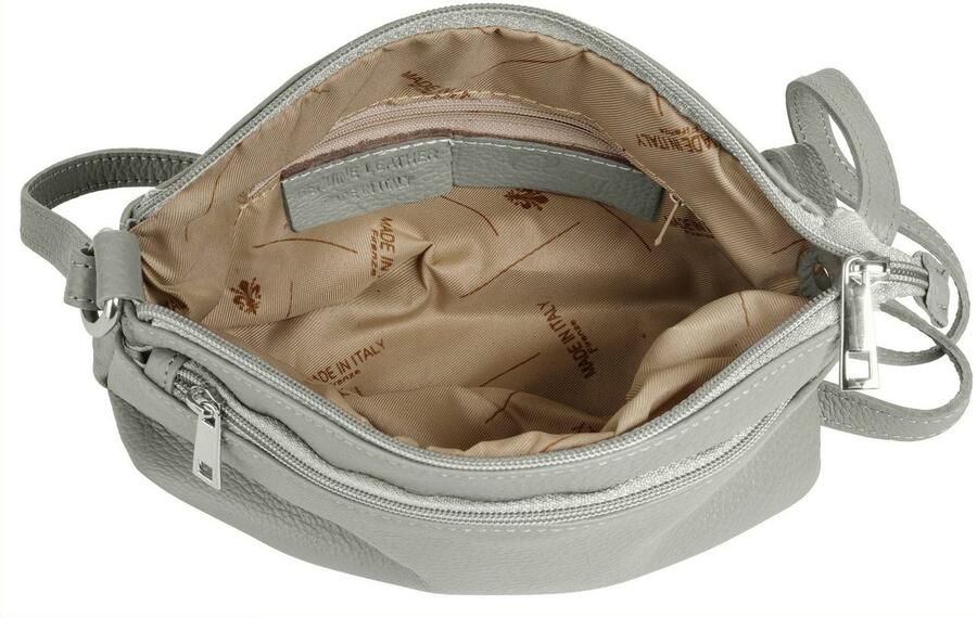 Cluty Schoudertas echt leer made in italy - Foto 4