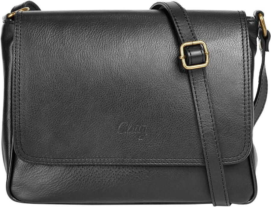 Cluty Schoudertas echt leer made in italy - Foto 9