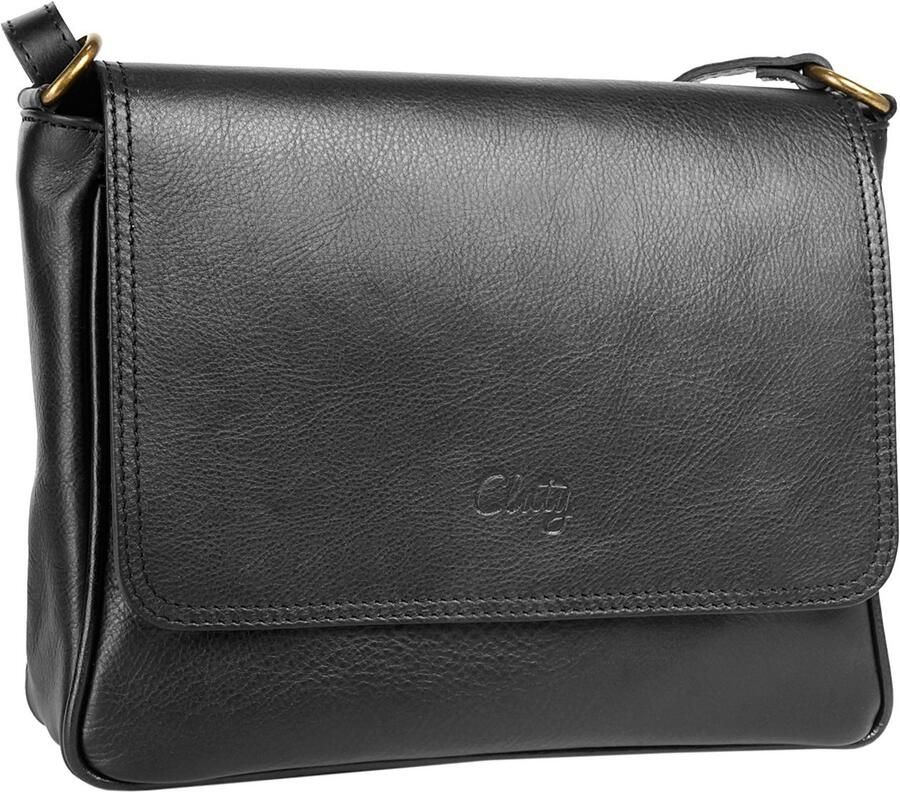 Cluty Schoudertas echt leer made in italy - Foto 2