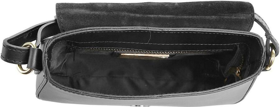 Cluty Schoudertas echt leer made in italy - Foto 7