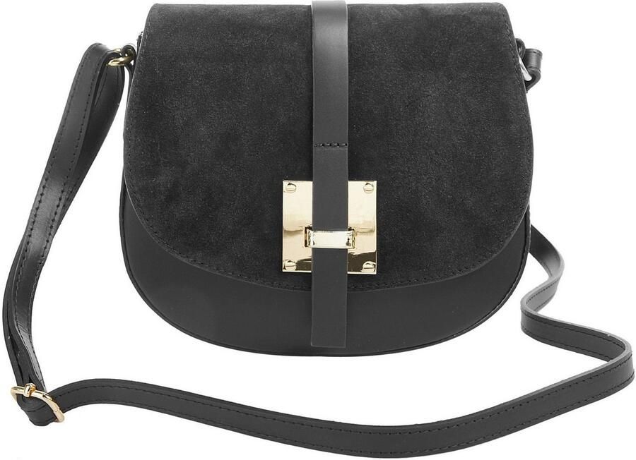 Cluty Schoudertas echt leer made in italy - Foto 6