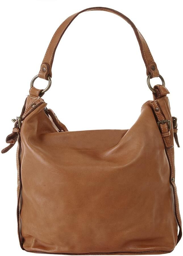 Cluty Schoudertas echt leer made in italy - Foto 2