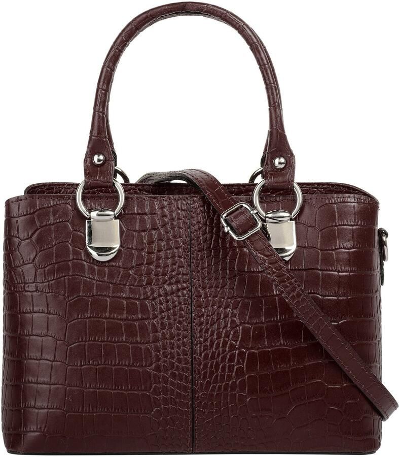 Cluty Schoudertas echt leer made in italy - Foto 3