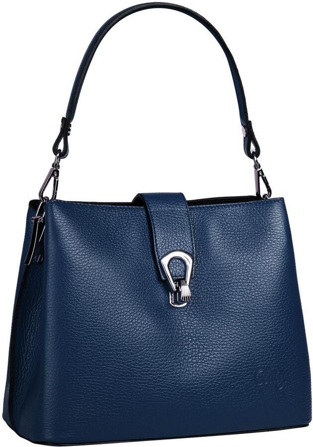 Cluty Schoudertas echt leer made in italy - Foto 2