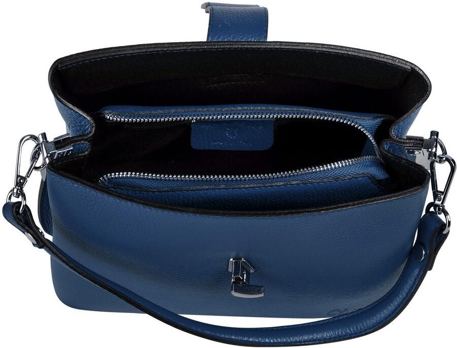 Cluty Schoudertas echt leer made in italy