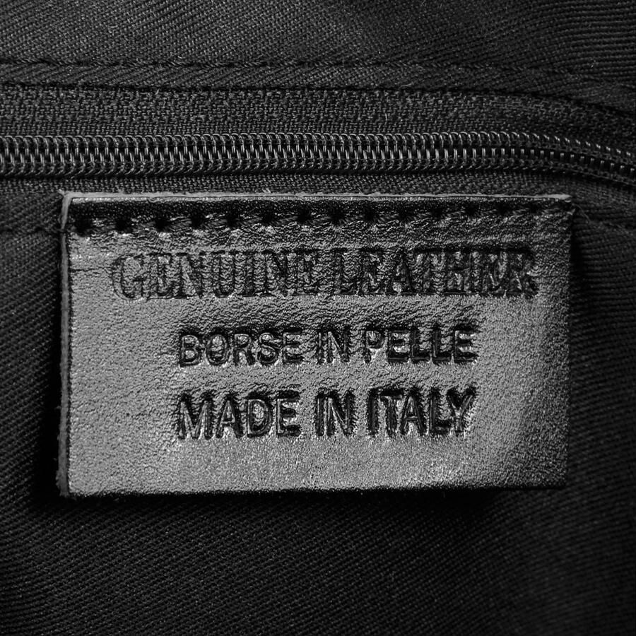 Cluty Schoudertas echt leer made in italy