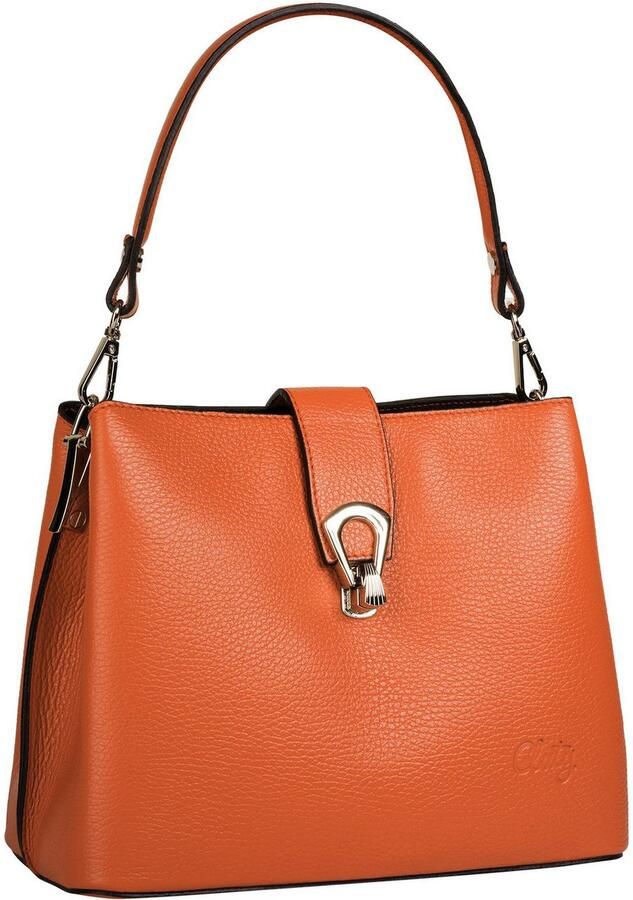 Cluty Schoudertas echt leer made in italy - Foto 2