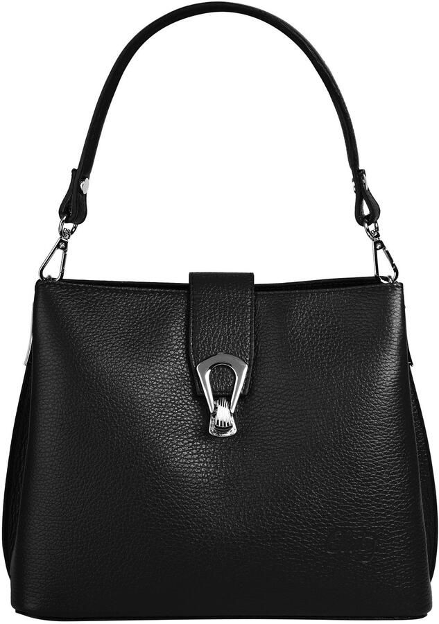 Cluty Schoudertas echt leer made in italy - Foto 6