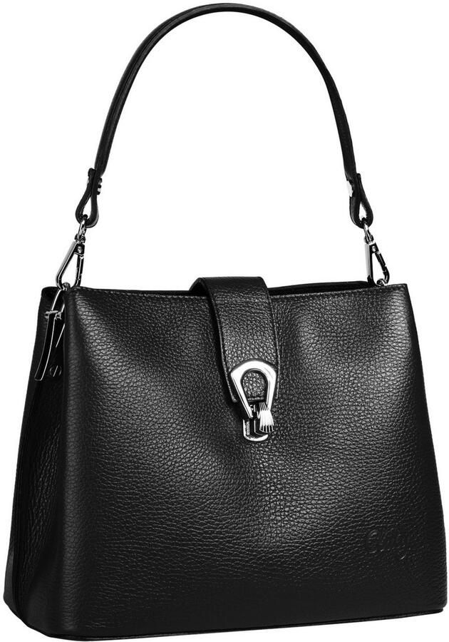 Cluty Schoudertas echt leer made in italy - Foto 2