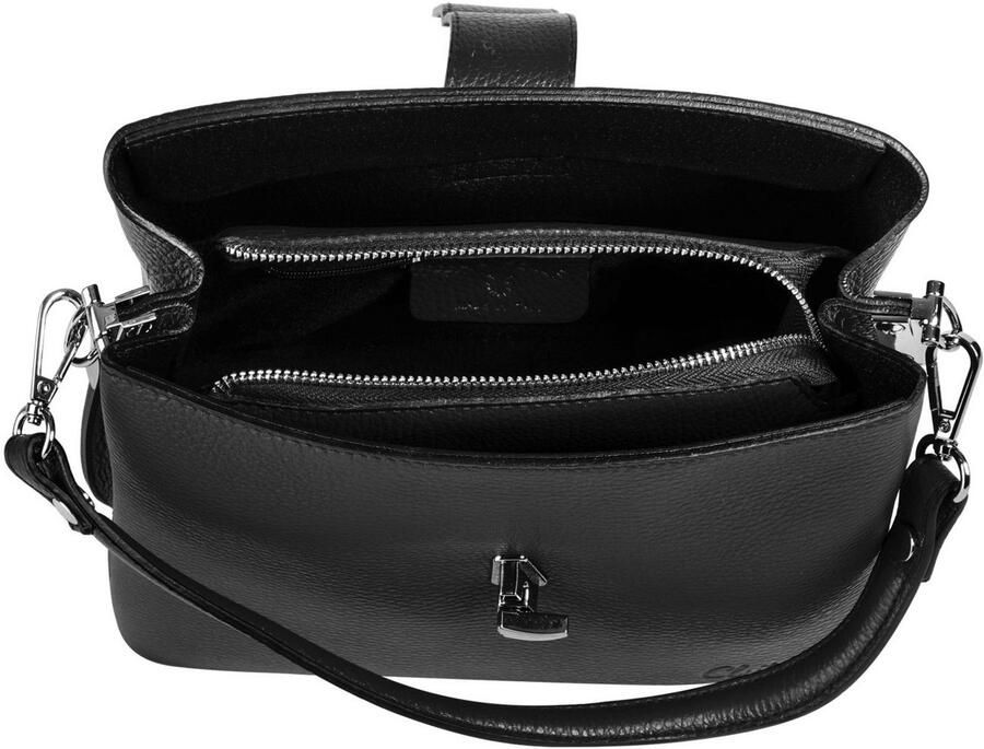 Cluty Schoudertas echt leer made in italy