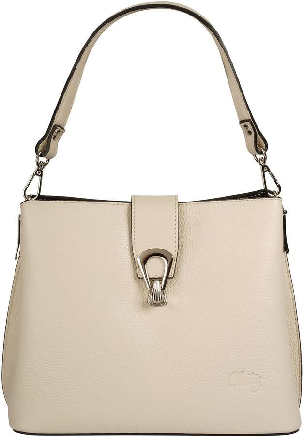 Cluty Schoudertas echt leer made in italy - Foto 6