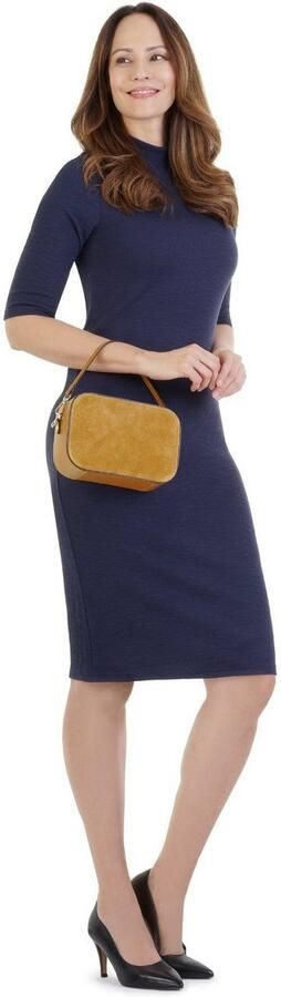 Cluty Schoudertas echt leer made in italy - Foto 6