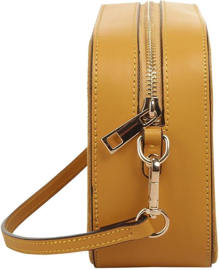 Cluty Schoudertas echt leer made in italy - Foto 3