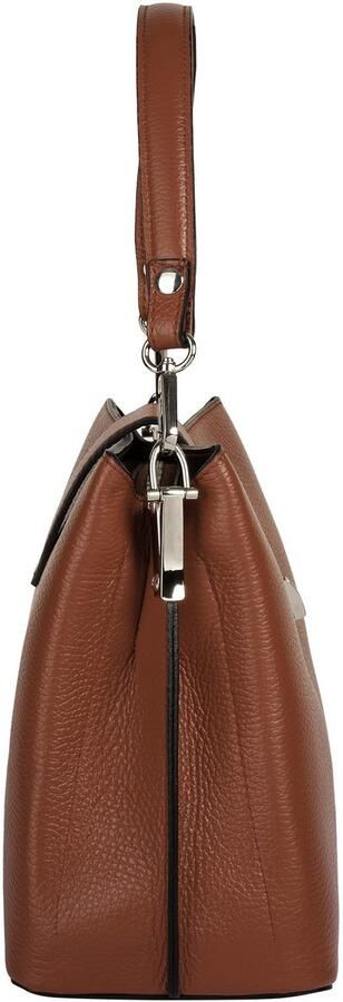Cluty Schoudertas echt leer made in italy - Foto 4