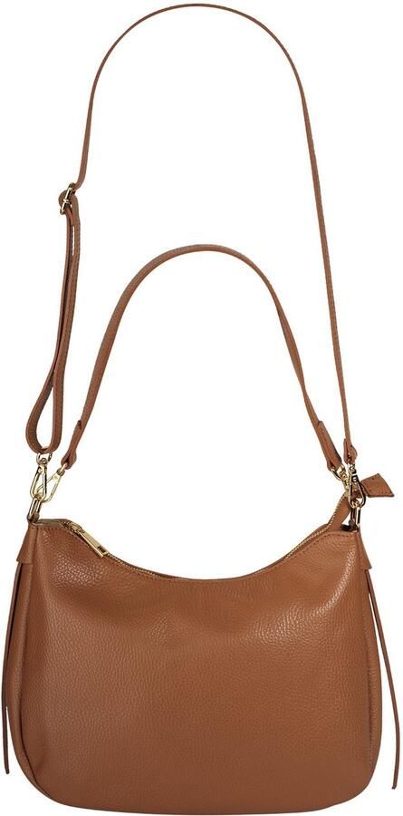 Cluty Schoudertas echt leer made in italy - Foto 2