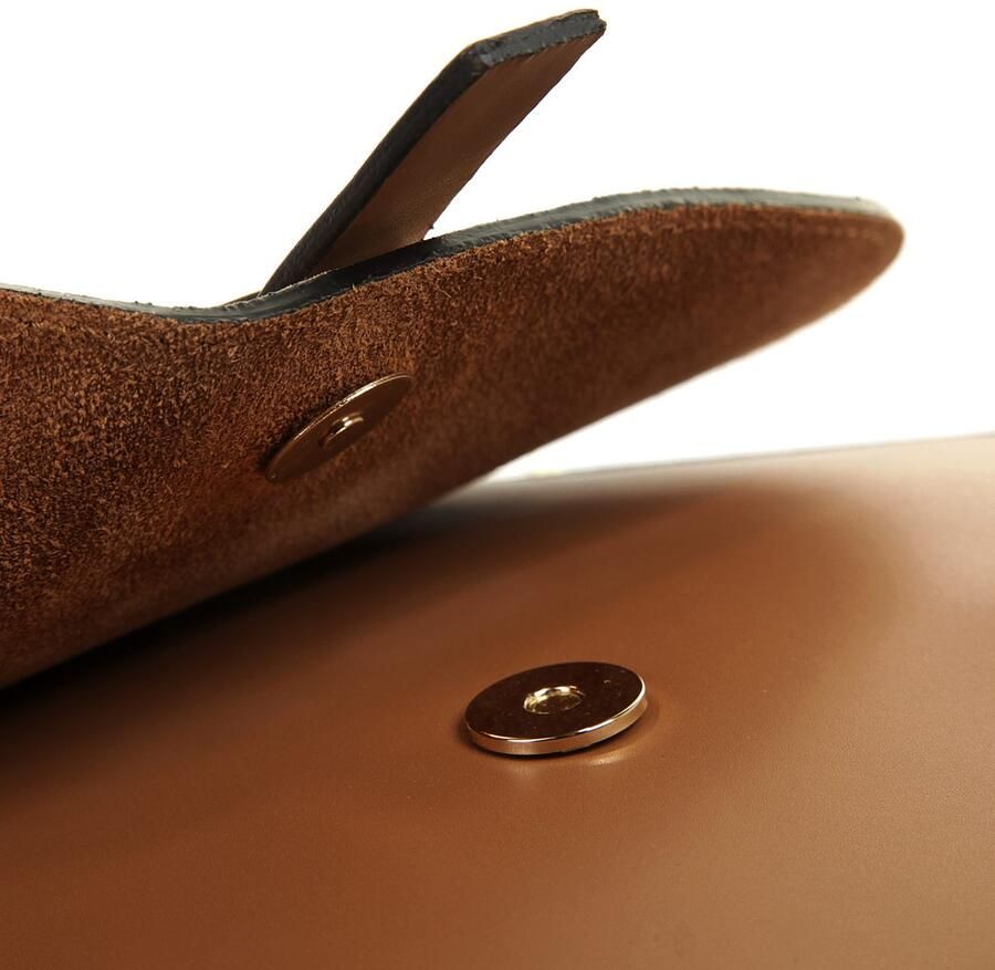 Cluty Schoudertas echt leer made in italy