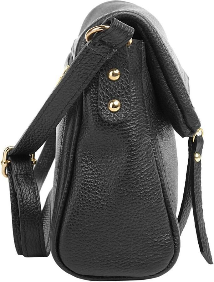 Cluty Schoudertas echt leer made in italy - Foto 3