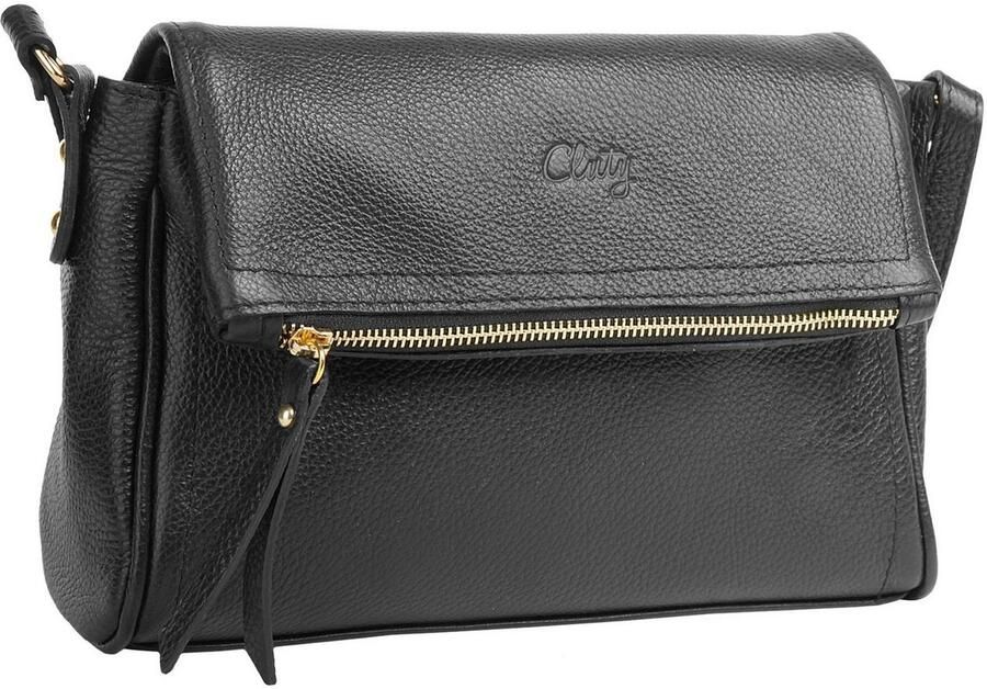 Cluty Schoudertas echt leer made in italy - Foto 4