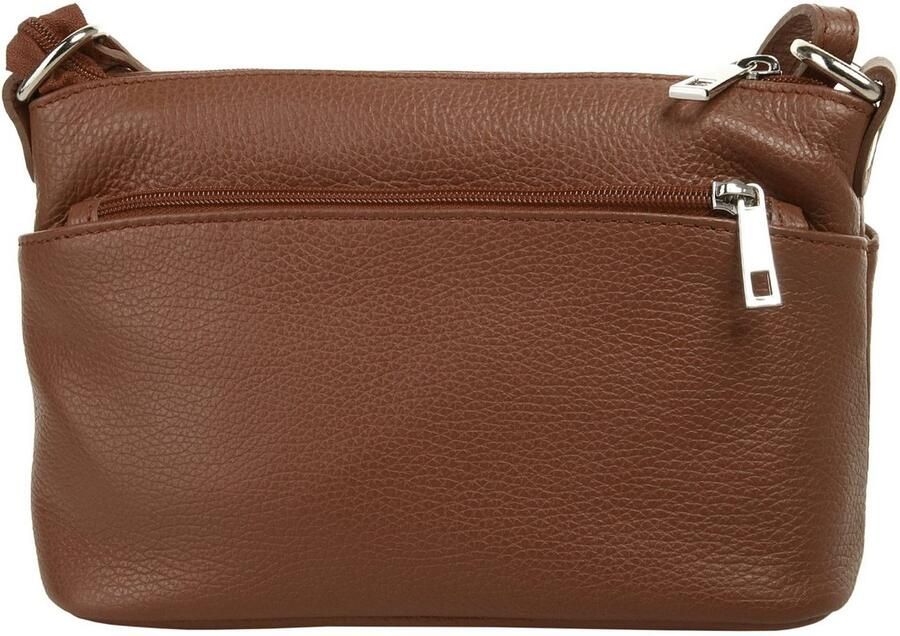 Cluty Schoudertas echt leer made in italy - Foto 3