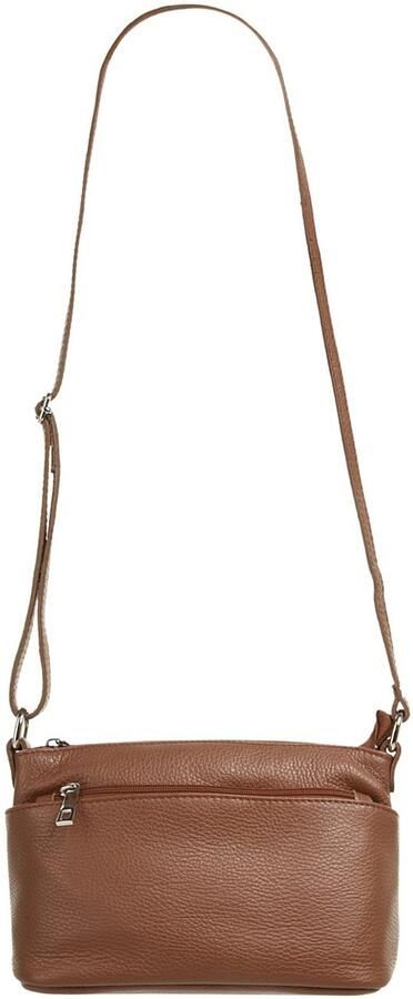 Cluty Schoudertas echt leer made in italy - Foto 5