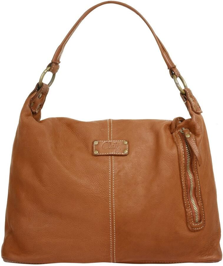 Cluty Shopper echt leer made in italy