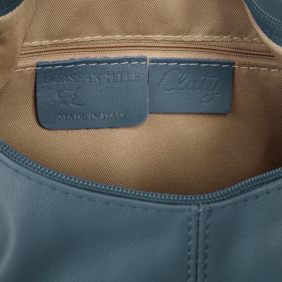 Cluty Shopper echt leer made in italy