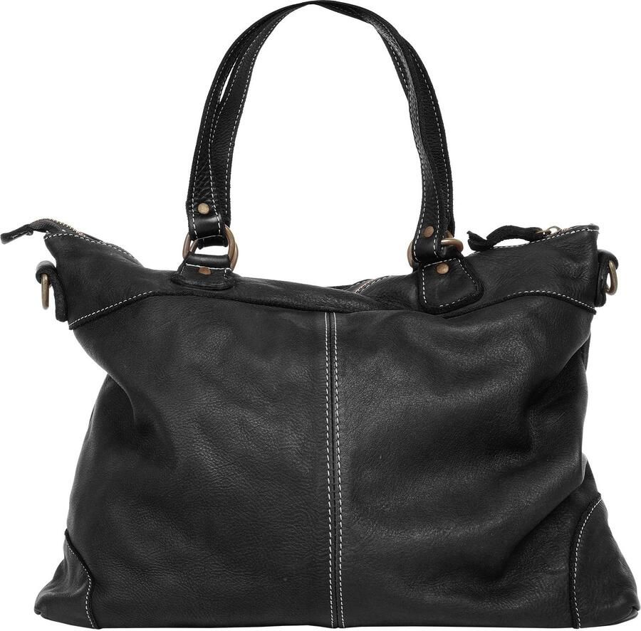 Cluty Shopper echt leer made in italy - Foto 9