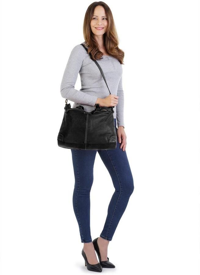 Cluty Shopper echt leer made in italy - Foto 6