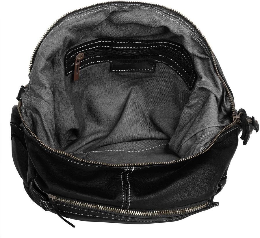 Cluty Shopper echt leer made in italy