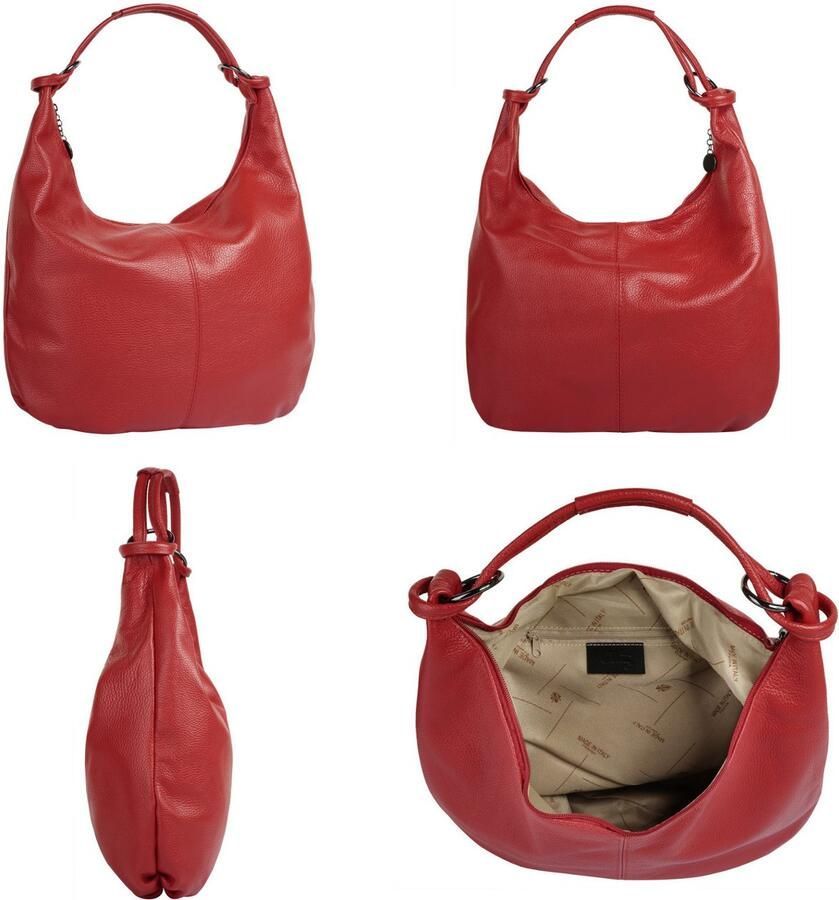 Cluty Shopper echt leer made in italy