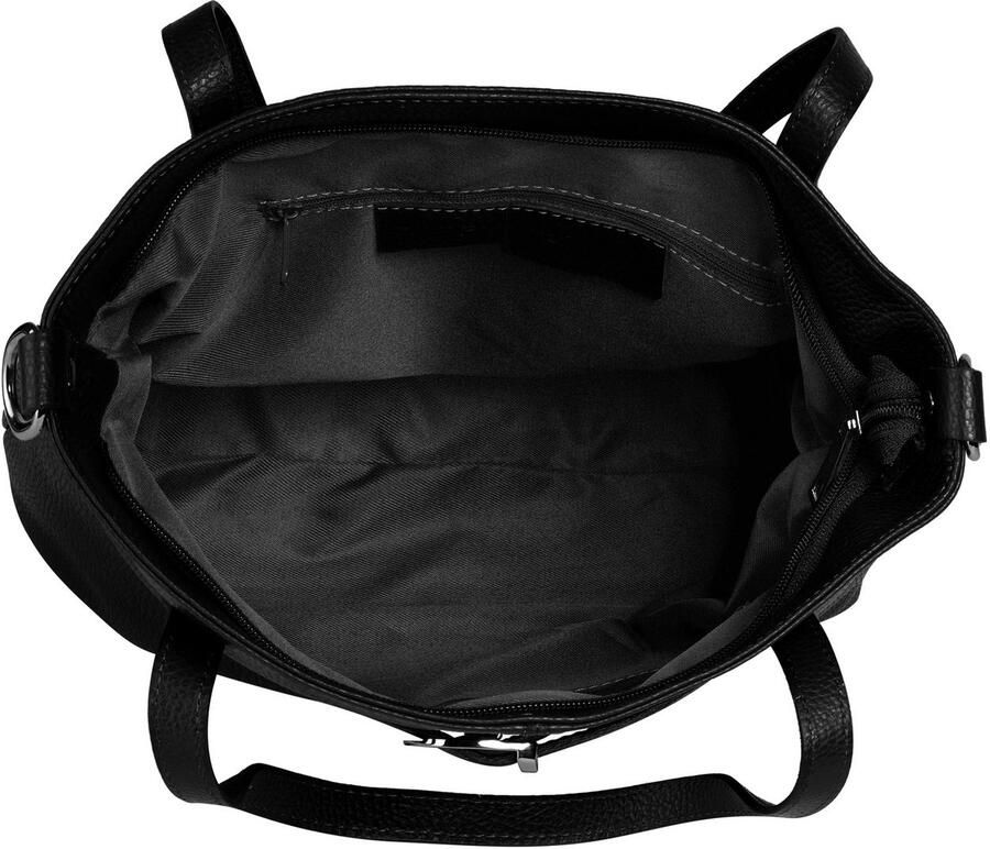 Cluty Shopper echt leer made in italy