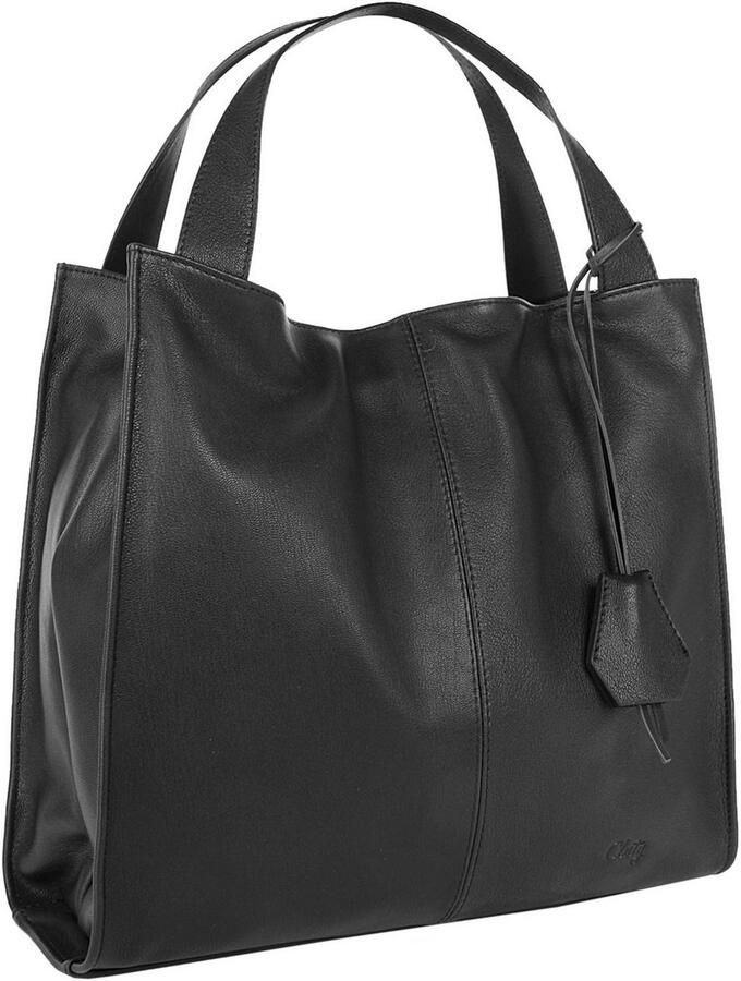 Cluty Shopper echt leer made in italy - Foto 4