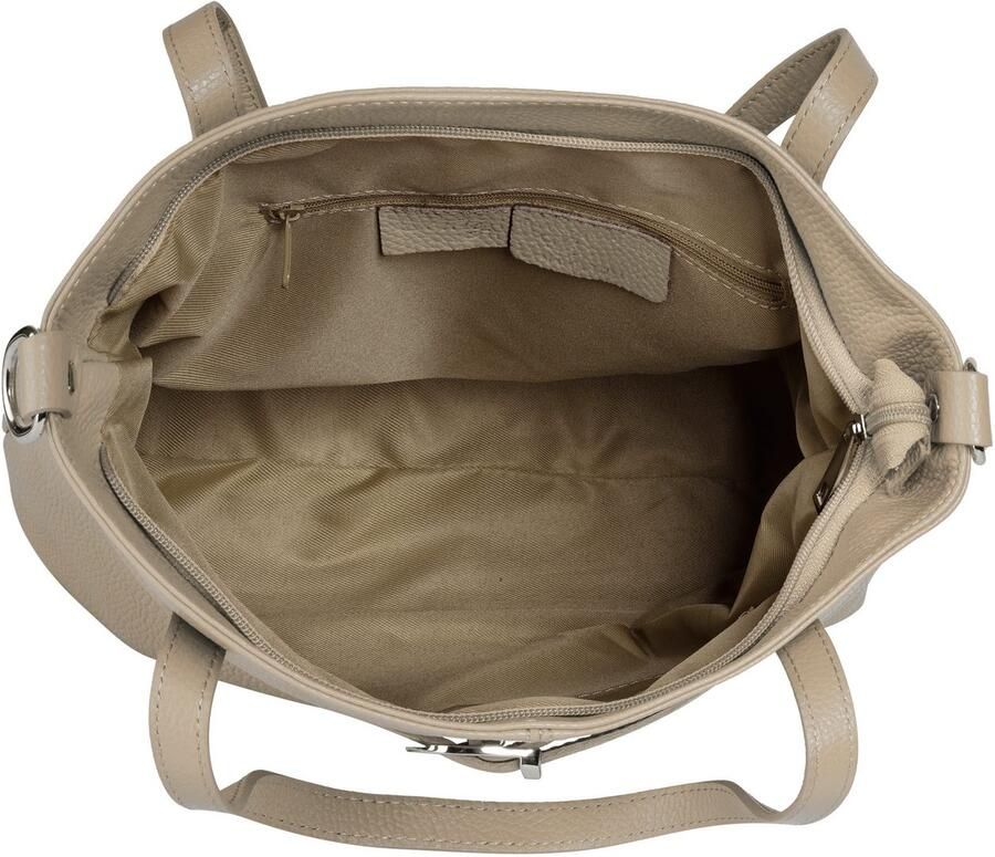 Cluty Shopper echt leer made in italy