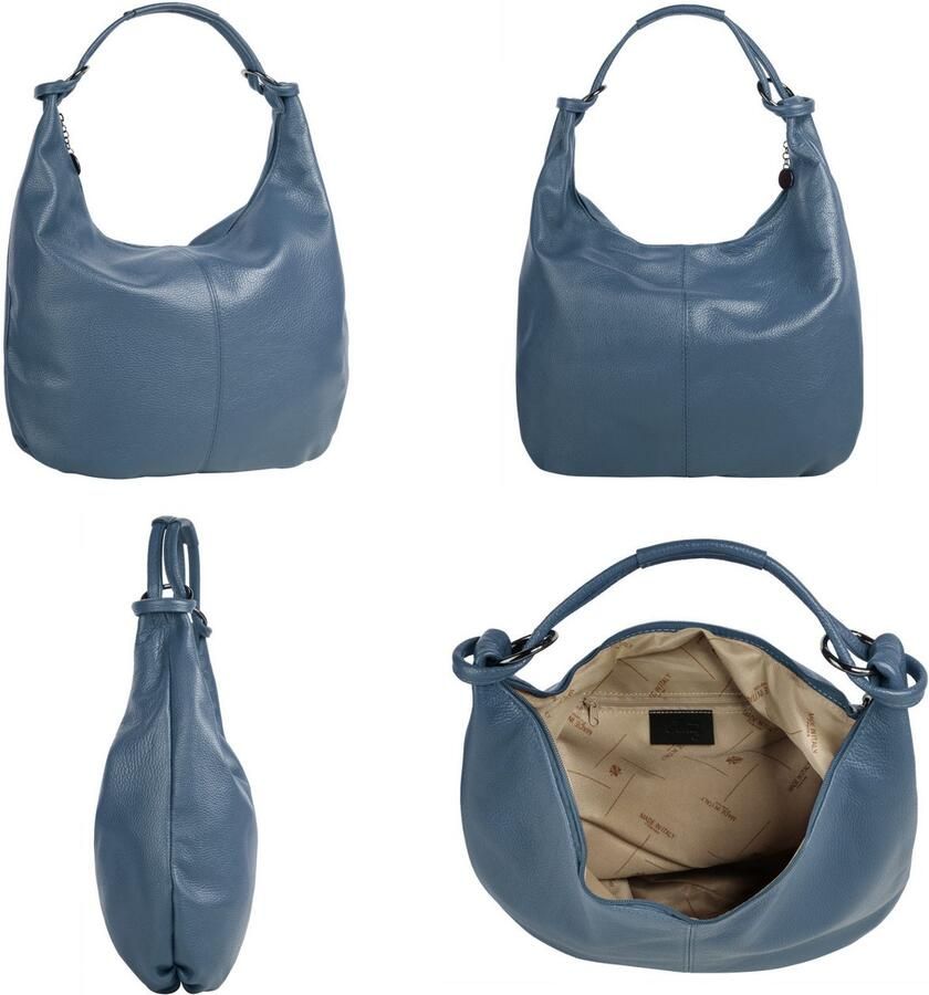 Cluty Shopper echt leer made in italy