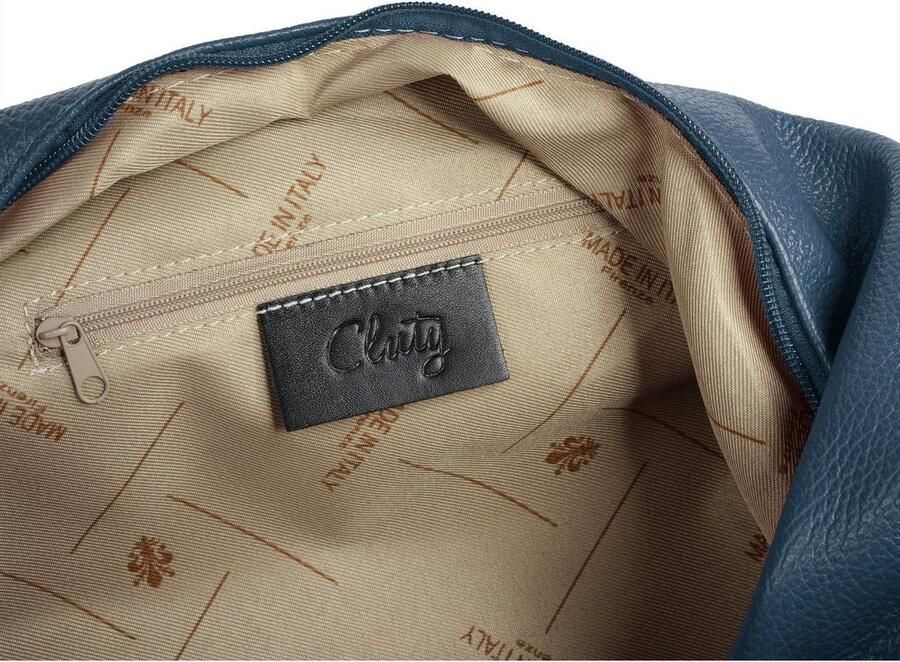 Cluty Shopper echt leer made in italy - Foto 4