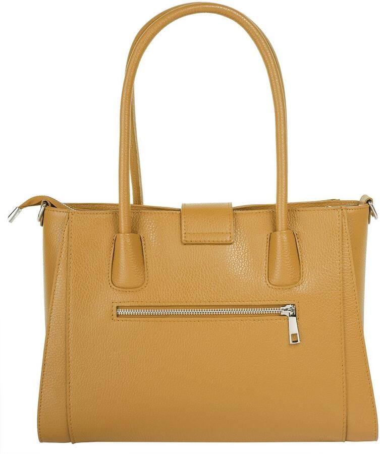 Cluty Shopper echt leer made in italy