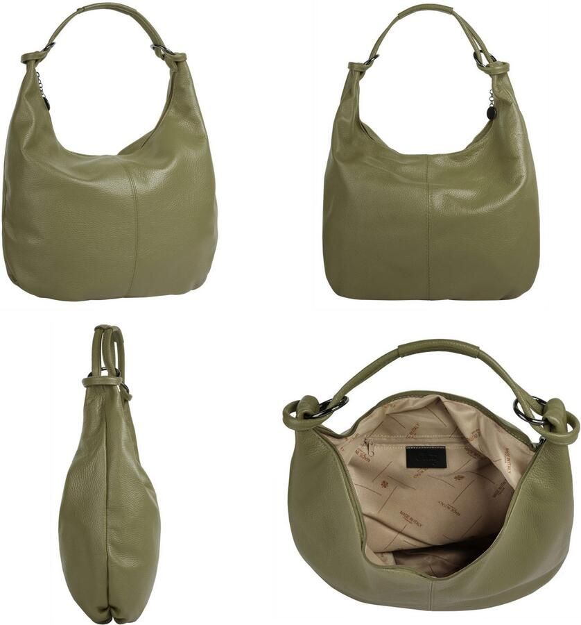 Cluty Shopper echt leer made in italy