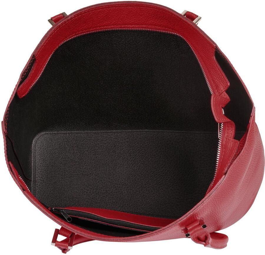 Cluty Shopper echt leer made in italy