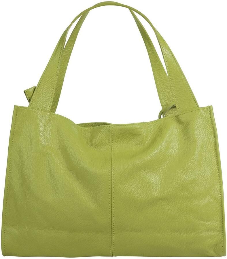Cluty Shopper echt leer made in italy