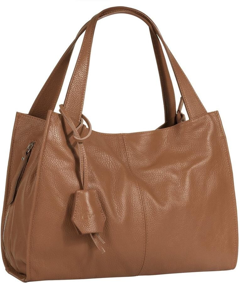 Cluty Shopper echt leer made in italy