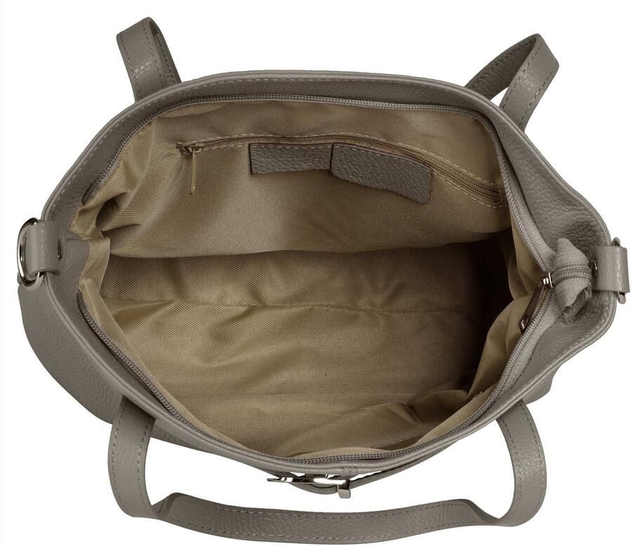 Cluty Shopper echt leer made in italy