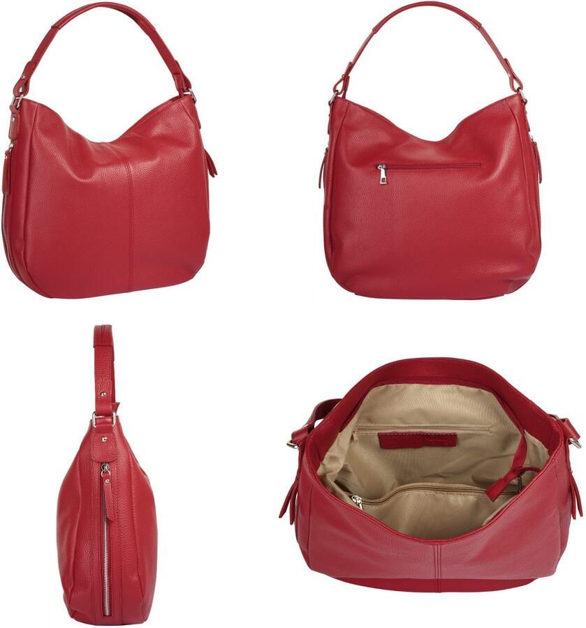 Cluty Shopper echt leer made in italy
