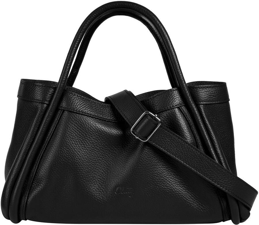 Cluty Tas 2 in 1 echt leer made in italy - Foto 2