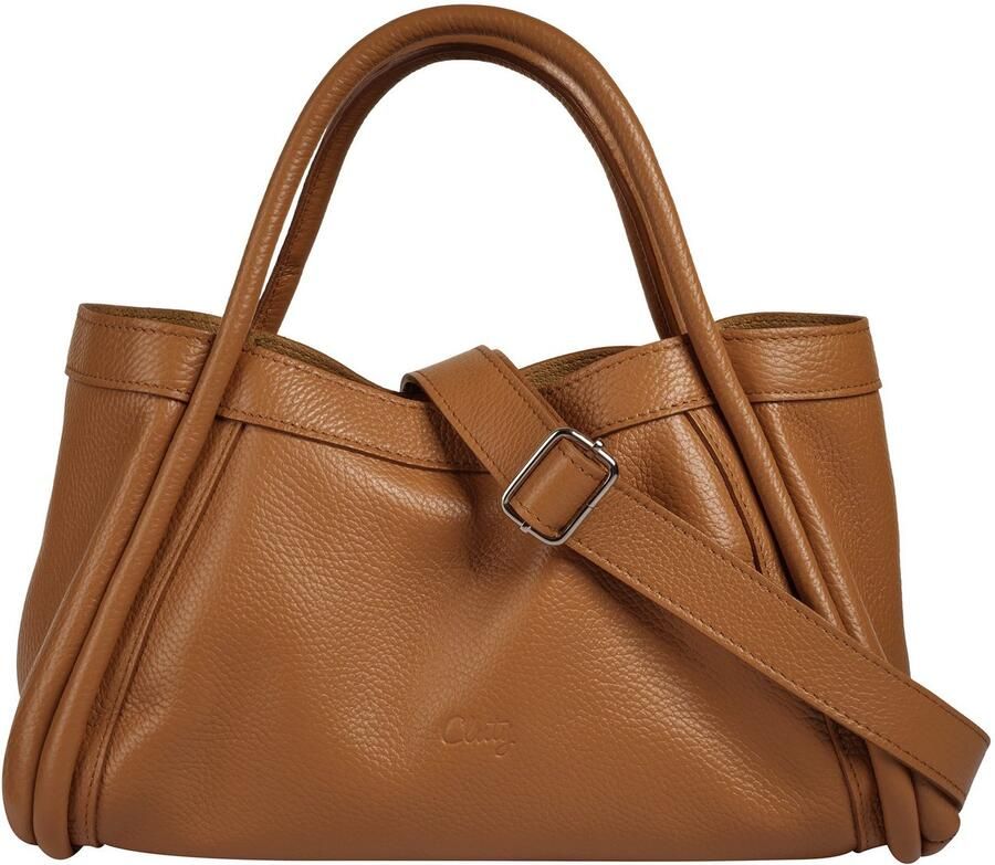 Cluty Tas 2 in 1 echt leer made in italy - Foto 2