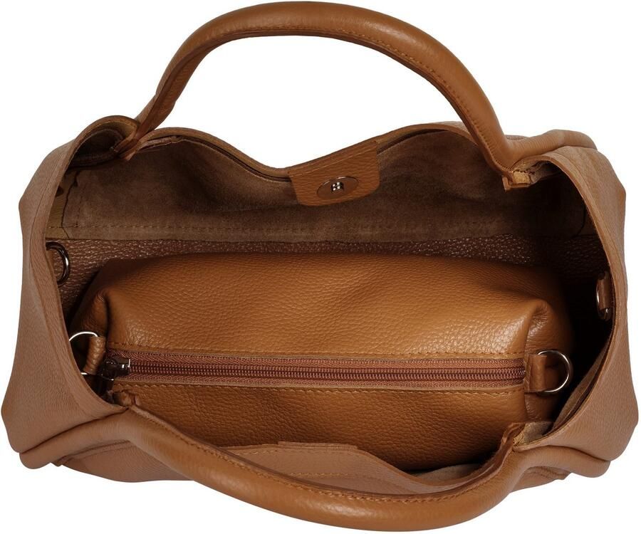 Cluty Tas 2 in 1 echt leer made in italy - Foto 3