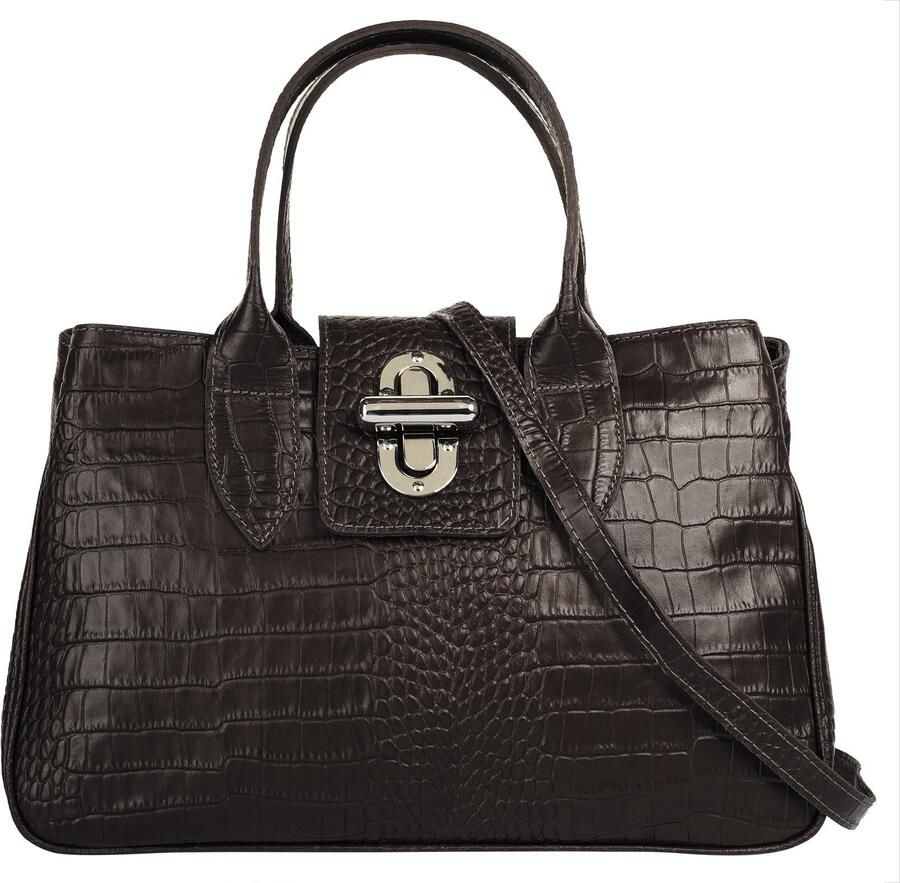 Cluty Tas echt leer made in italy (1-delig) - Foto 8